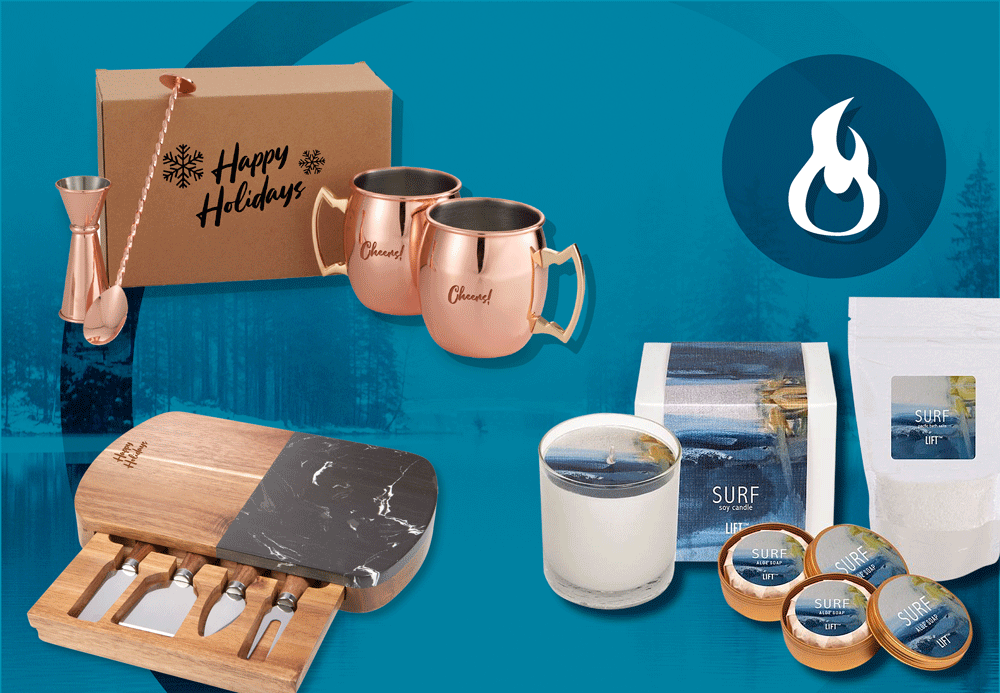 branded holiday gift ideas