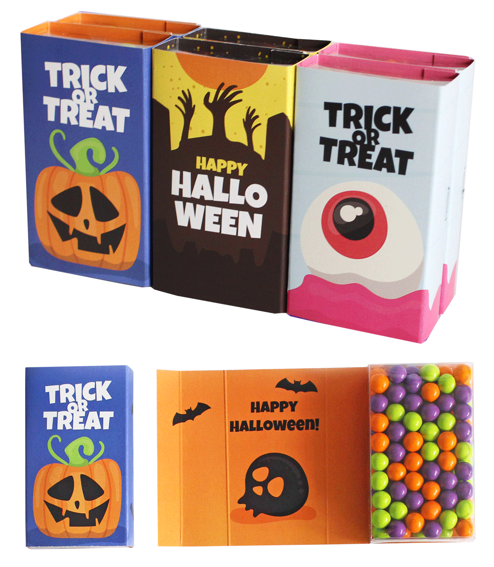 custom candy cards for halloween