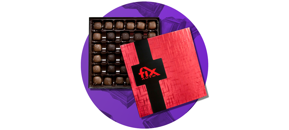 branded executive chocolate box set