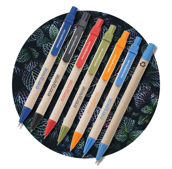 branded eco-friendly pens