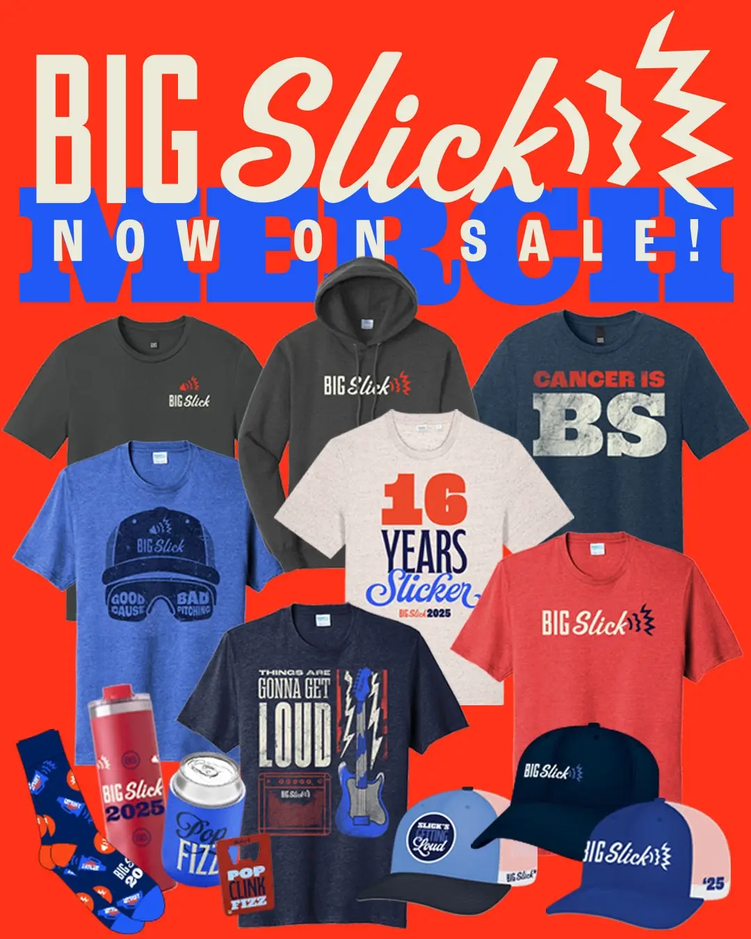 Attachment options… Online Store Merch Selection